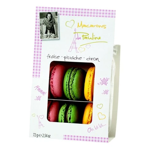 Assortment of 6 Macarons