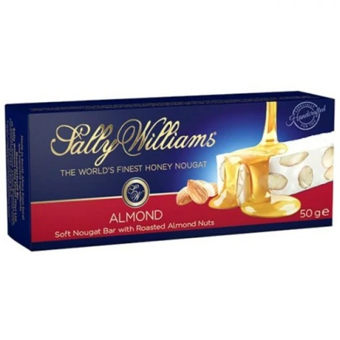 Soft Nougat Bar With Almonds