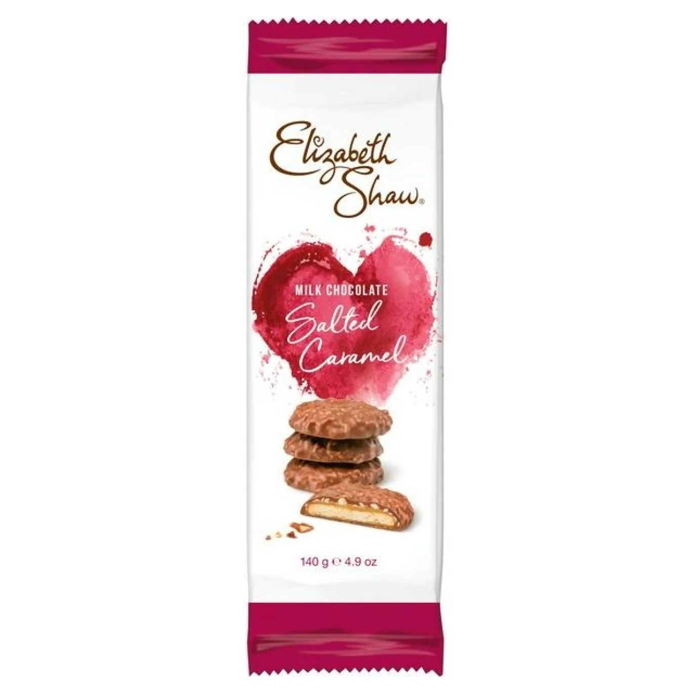 Chocolate Salted Caramel Flow Wrapped Biscuits - image №1